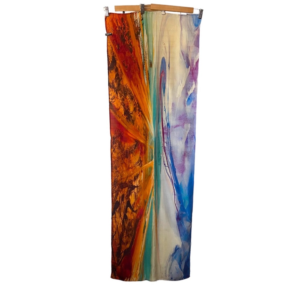 Shubinak Silk Rectangular scarf